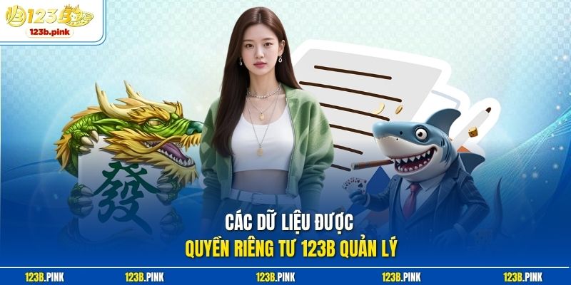 Các dữ liệu được quyền riêng tư 123b quản lý